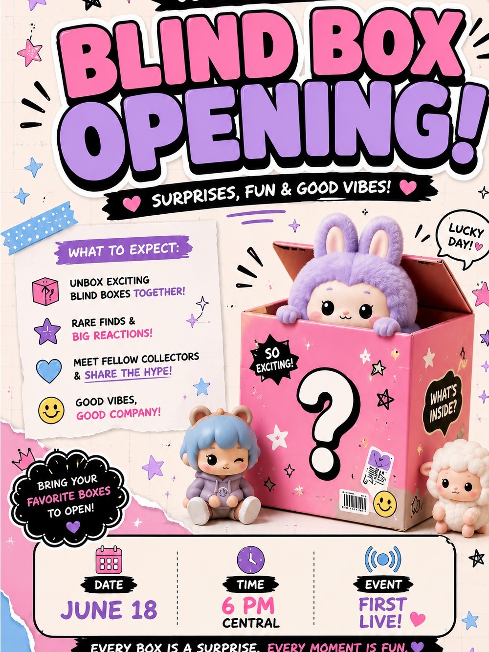 Blind Box Surprise opening